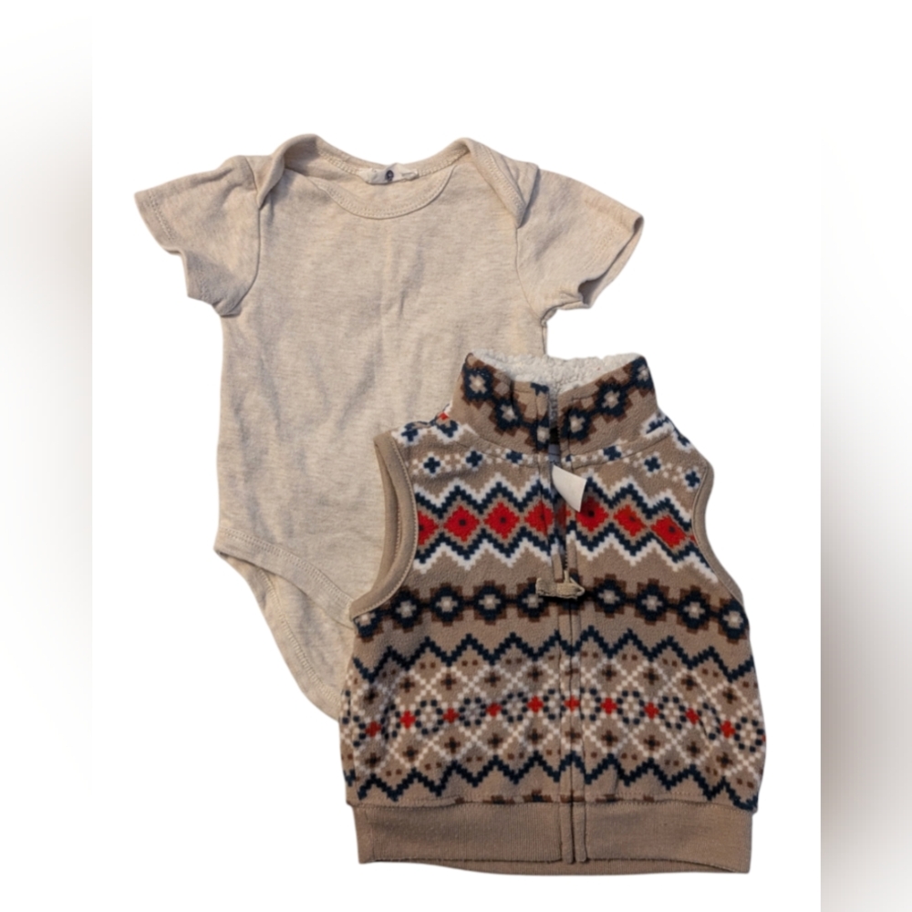 🍼 4 for $10 Baby vest and t shirt 3 month bundle